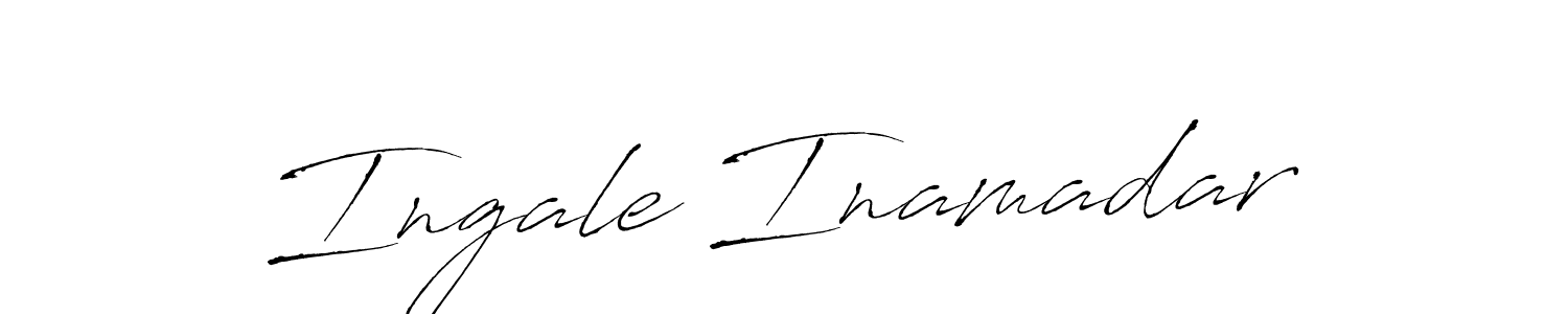 Use a signature maker to create a handwritten signature online. With this signature software, you can design (Antro_Vectra) your own signature for name Ingale Inamadar. Ingale Inamadar signature style 6 images and pictures png