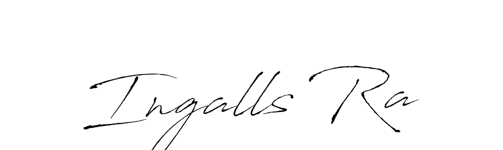 Create a beautiful signature design for name Ingalls Ra. With this signature (Antro_Vectra) fonts, you can make a handwritten signature for free. Ingalls Ra signature style 6 images and pictures png