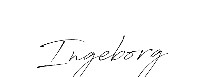 How to make Ingeborg name signature. Use Antro_Vectra style for creating short signs online. This is the latest handwritten sign. Ingeborg signature style 6 images and pictures png