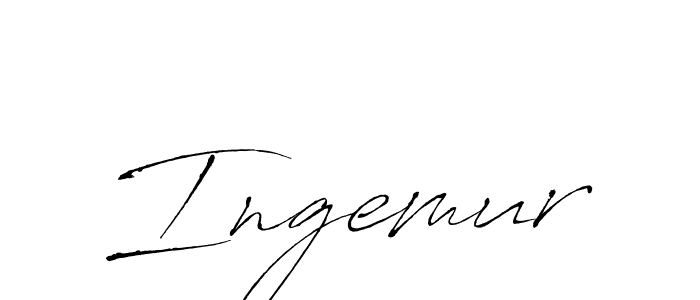 How to make Ingemur signature? Antro_Vectra is a professional autograph style. Create handwritten signature for Ingemur name. Ingemur signature style 6 images and pictures png