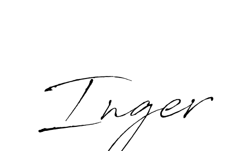 Once you've used our free online signature maker to create your best signature Antro_Vectra style, it's time to enjoy all of the benefits that Inger name signing documents. Inger signature style 6 images and pictures png