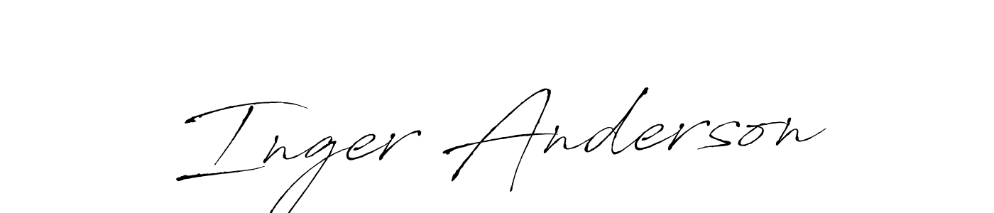 See photos of Inger Anderson official signature by Spectra . Check more albums & portfolios. Read reviews & check more about Antro_Vectra font. Inger Anderson signature style 6 images and pictures png