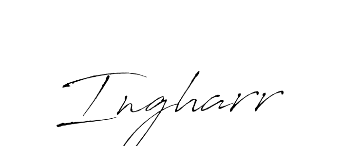 Ingharr stylish signature style. Best Handwritten Sign (Antro_Vectra) for my name. Handwritten Signature Collection Ideas for my name Ingharr. Ingharr signature style 6 images and pictures png