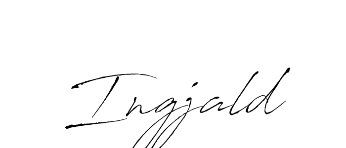 Antro_Vectra is a professional signature style that is perfect for those who want to add a touch of class to their signature. It is also a great choice for those who want to make their signature more unique. Get Ingjald name to fancy signature for free. Ingjald signature style 6 images and pictures png