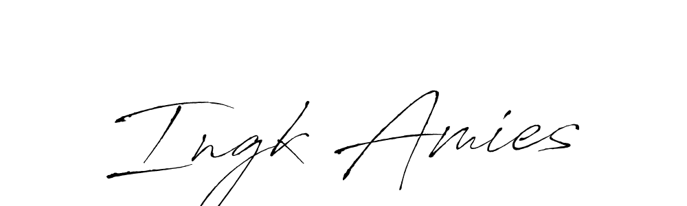 How to Draw Ingk Amies signature style? Antro_Vectra is a latest design signature styles for name Ingk Amies. Ingk Amies signature style 6 images and pictures png