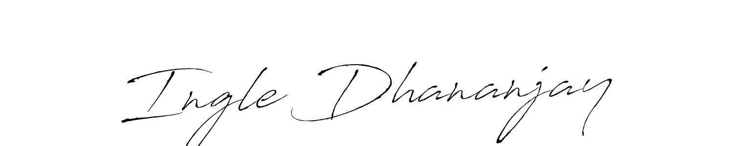 Make a short Ingle Dhananjay signature style. Manage your documents anywhere anytime using Antro_Vectra. Create and add eSignatures, submit forms, share and send files easily. Ingle Dhananjay signature style 6 images and pictures png