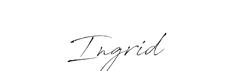 Design your own signature with our free online signature maker. With this signature software, you can create a handwritten (Antro_Vectra) signature for name Ingrid ♡. Ingrid ♡ signature style 6 images and pictures png