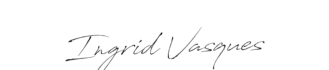 Use a signature maker to create a handwritten signature online. With this signature software, you can design (Antro_Vectra) your own signature for name Ingrid Vasques. Ingrid Vasques signature style 6 images and pictures png