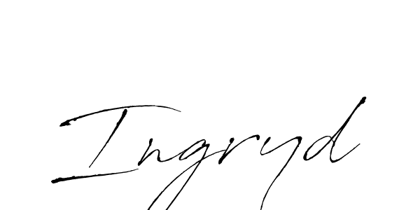 Make a beautiful signature design for name Ingryd. With this signature (Antro_Vectra) style, you can create a handwritten signature for free. Ingryd signature style 6 images and pictures png