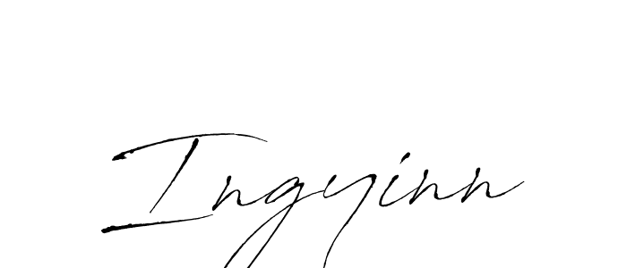 if you are searching for the best signature style for your name Ingyinn. so please give up your signature search. here we have designed multiple signature styles  using Antro_Vectra. Ingyinn signature style 6 images and pictures png