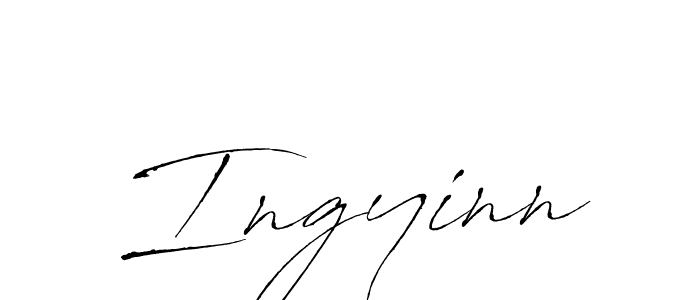 The best way (Antro_Vectra) to make a short signature is to pick only two or three words in your name. The name Ingyinn include a total of six letters. For converting this name. Ingyinn signature style 6 images and pictures png