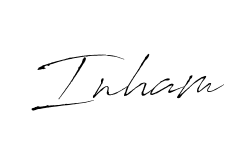 Here are the top 10 professional signature styles for the name Inham. These are the best autograph styles you can use for your name. Inham signature style 6 images and pictures png