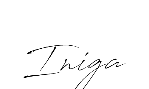 if you are searching for the best signature style for your name Iniga. so please give up your signature search. here we have designed multiple signature styles  using Antro_Vectra. Iniga signature style 6 images and pictures png