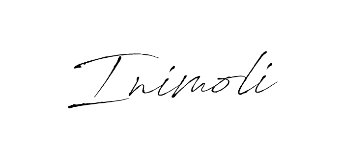 if you are searching for the best signature style for your name Inimoli. so please give up your signature search. here we have designed multiple signature styles  using Antro_Vectra. Inimoli signature style 6 images and pictures png