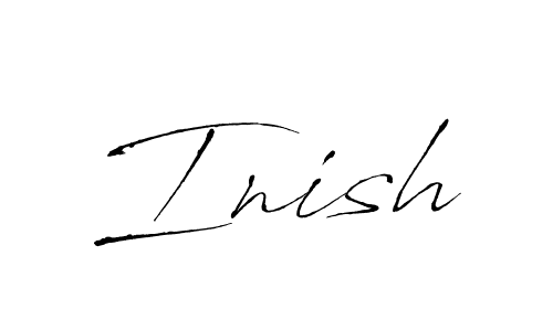 Also we have Inish name is the best signature style. Create professional handwritten signature collection using Antro_Vectra autograph style. Inish signature style 6 images and pictures png