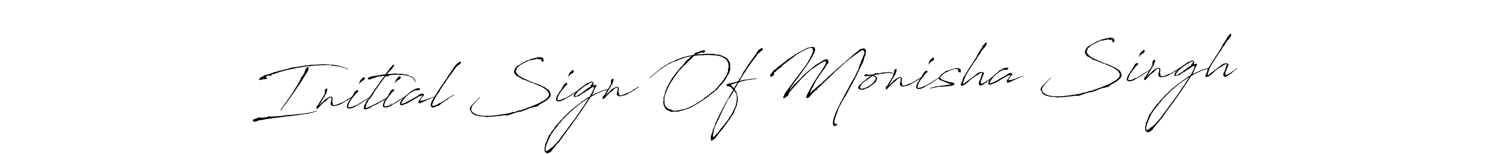 Make a beautiful signature design for name Initial Sign Of Monisha Singh. With this signature (Antro_Vectra) style, you can create a handwritten signature for free. Initial Sign Of Monisha Singh signature style 6 images and pictures png