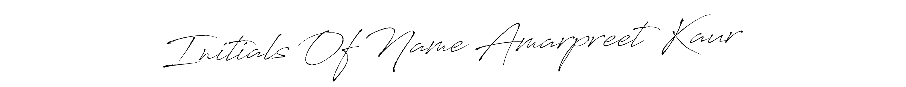 Use a signature maker to create a handwritten signature online. With this signature software, you can design (Antro_Vectra) your own signature for name Initials Of Name Amarpreet Kaur. Initials Of Name Amarpreet Kaur signature style 6 images and pictures png