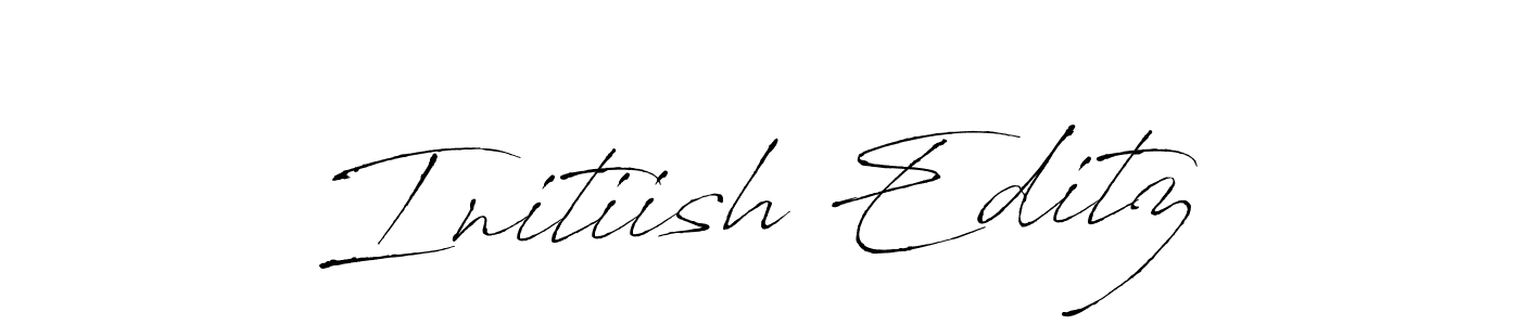 if you are searching for the best signature style for your name Initiish Editz. so please give up your signature search. here we have designed multiple signature styles  using Antro_Vectra. Initiish Editz signature style 6 images and pictures png