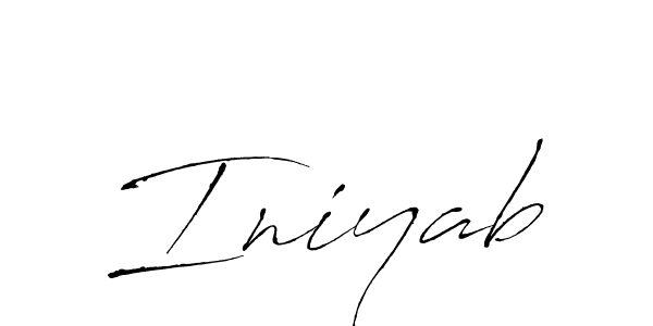 Make a beautiful signature design for name Iniyab. Use this online signature maker to create a handwritten signature for free. Iniyab signature style 6 images and pictures png