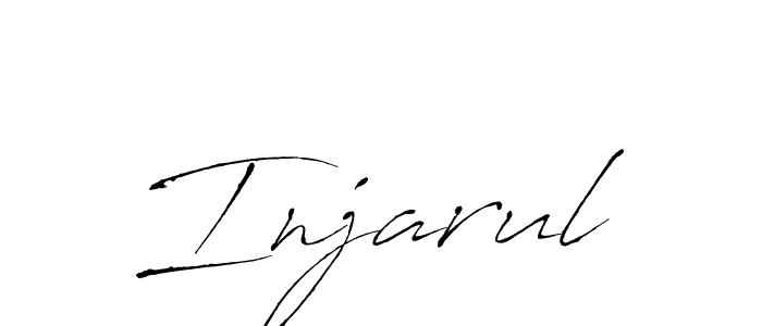 You should practise on your own different ways (Antro_Vectra) to write your name (Injarul) in signature. don't let someone else do it for you. Injarul signature style 6 images and pictures png