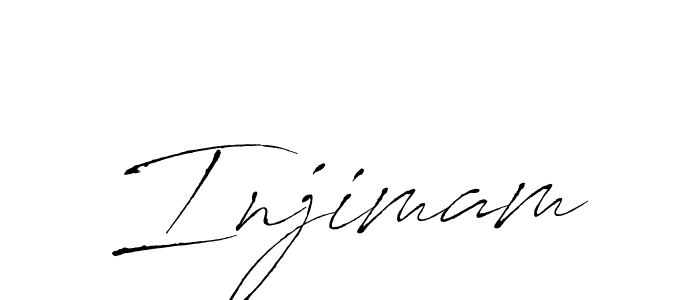 How to make Injimam name signature. Use Antro_Vectra style for creating short signs online. This is the latest handwritten sign. Injimam signature style 6 images and pictures png
