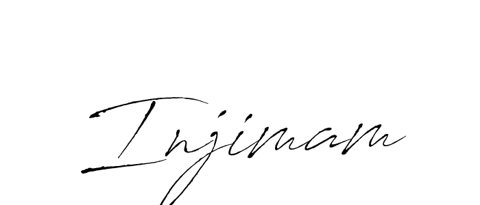 How to make Injimam name signature. Use Antro_Vectra style for creating short signs online. This is the latest handwritten sign. Injimam signature style 6 images and pictures png