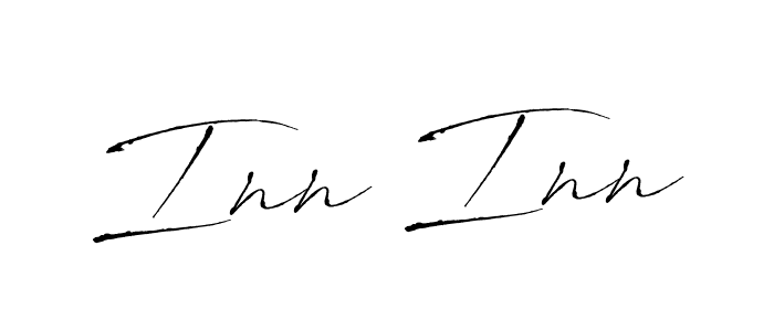 How to make Inn Inn signature? Antro_Vectra is a professional autograph style. Create handwritten signature for Inn Inn name. Inn Inn signature style 6 images and pictures png
