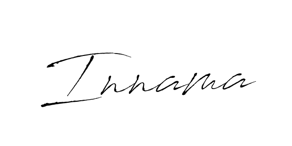Also You can easily find your signature by using the search form. We will create Innama name handwritten signature images for you free of cost using Antro_Vectra sign style. Innama signature style 6 images and pictures png