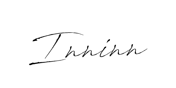 Also we have Inninn name is the best signature style. Create professional handwritten signature collection using Antro_Vectra autograph style. Inninn signature style 6 images and pictures png