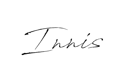 How to Draw Innis signature style? Antro_Vectra is a latest design signature styles for name Innis. Innis signature style 6 images and pictures png