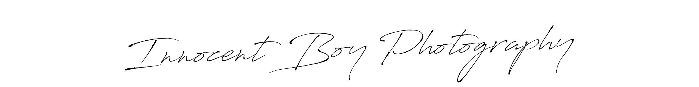 How to Draw Innocent Boy Photography signature style? Antro_Vectra is a latest design signature styles for name Innocent Boy Photography. Innocent Boy Photography signature style 6 images and pictures png