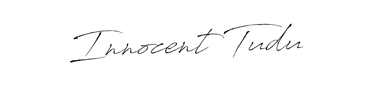 It looks lik you need a new signature style for name Innocent Tudu. Design unique handwritten (Antro_Vectra) signature with our free signature maker in just a few clicks. Innocent Tudu signature style 6 images and pictures png