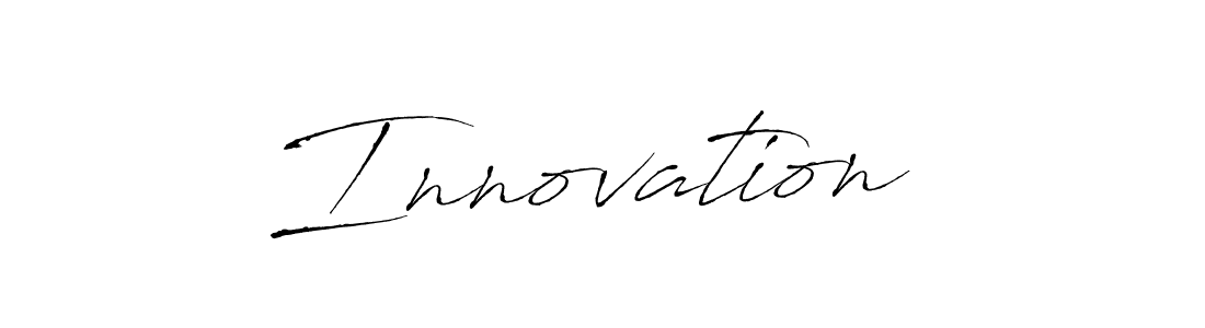 The best way (Antro_Vectra) to make a short signature is to pick only two or three words in your name. The name Innovation  include a total of six letters. For converting this name. Innovation  signature style 6 images and pictures png
