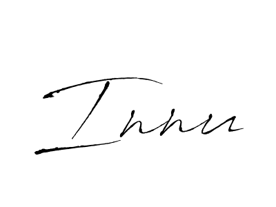 How to make Innu signature? Antro_Vectra is a professional autograph style. Create handwritten signature for Innu name. Innu signature style 6 images and pictures png