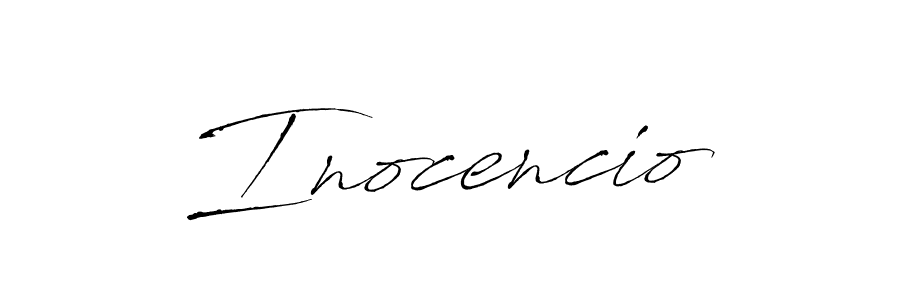 Use a signature maker to create a handwritten signature online. With this signature software, you can design (Antro_Vectra) your own signature for name Inocencio. Inocencio signature style 6 images and pictures png