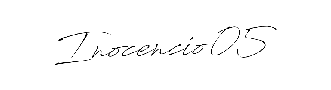 Create a beautiful signature design for name Inocencio05. With this signature (Antro_Vectra) fonts, you can make a handwritten signature for free. Inocencio05 signature style 6 images and pictures png