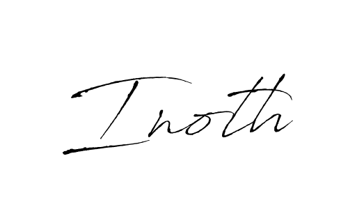 Make a beautiful signature design for name Inoth. Use this online signature maker to create a handwritten signature for free. Inoth signature style 6 images and pictures png