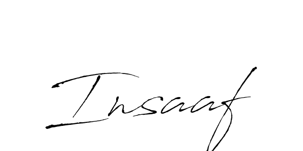Also we have Insaaf name is the best signature style. Create professional handwritten signature collection using Antro_Vectra autograph style. Insaaf signature style 6 images and pictures png