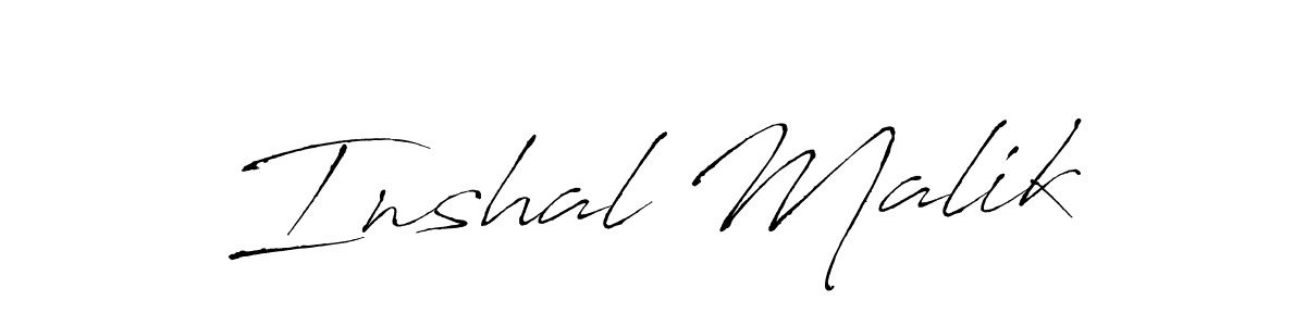 Also You can easily find your signature by using the search form. We will create Inshal Malik name handwritten signature images for you free of cost using Antro_Vectra sign style. Inshal Malik signature style 6 images and pictures png
