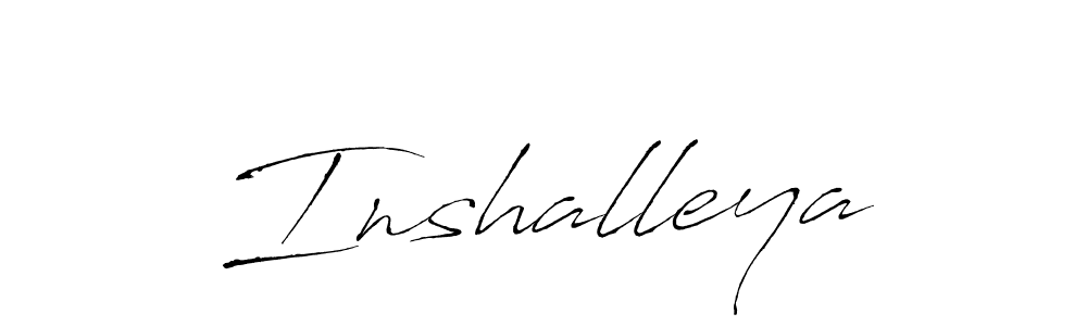 How to Draw Inshalleya signature style? Antro_Vectra is a latest design signature styles for name Inshalleya. Inshalleya signature style 6 images and pictures png