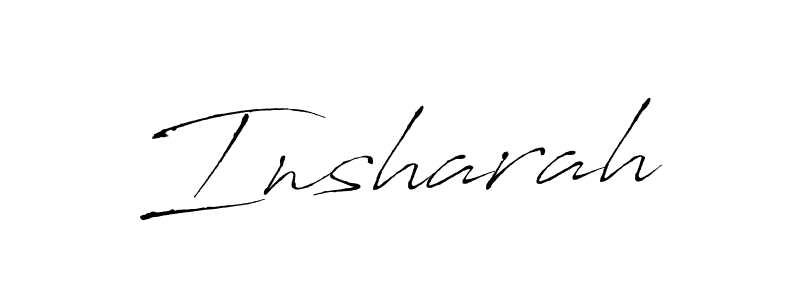 Also You can easily find your signature by using the search form. We will create Insharah name handwritten signature images for you free of cost using Antro_Vectra sign style. Insharah signature style 6 images and pictures png