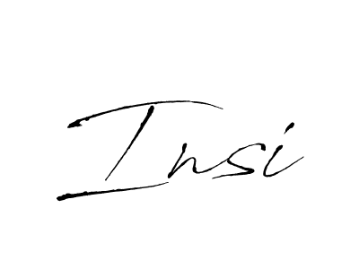 This is the best signature style for the Insi name. Also you like these signature font (Antro_Vectra). Mix name signature. Insi signature style 6 images and pictures png