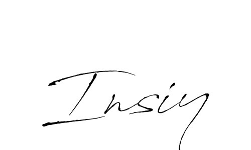 You can use this online signature creator to create a handwritten signature for the name Insiy. This is the best online autograph maker. Insiy signature style 6 images and pictures png