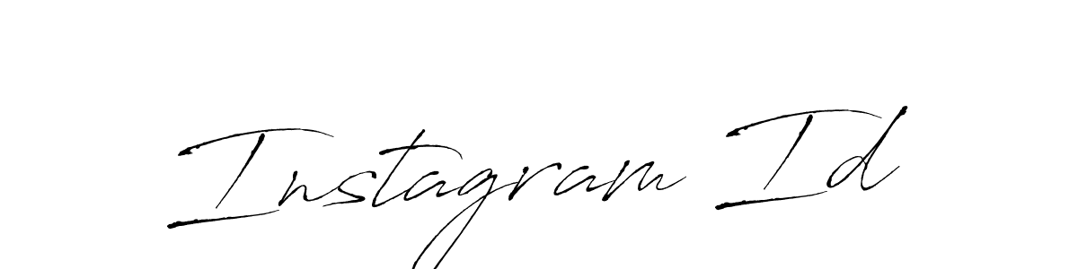 It looks lik you need a new signature style for name Instagram Id. Design unique handwritten (Antro_Vectra) signature with our free signature maker in just a few clicks. Instagram Id signature style 6 images and pictures png