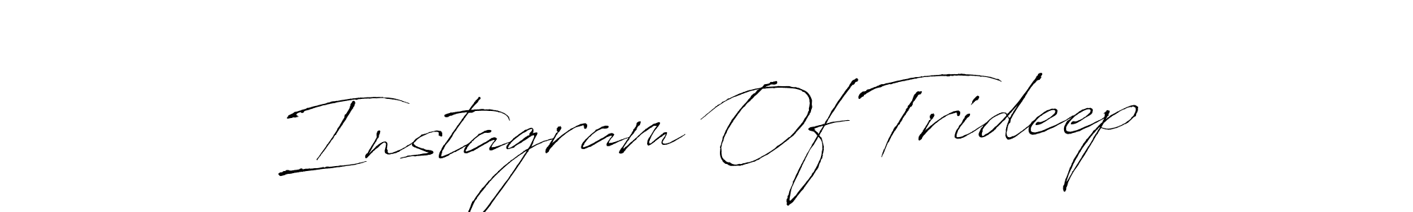 How to Draw Instagram Of Trideep signature style? Antro_Vectra is a latest design signature styles for name Instagram Of Trideep. Instagram Of Trideep signature style 6 images and pictures png