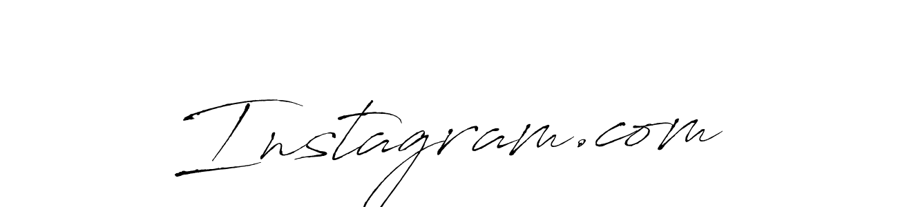 How to Draw Instagram.com signature style? Antro_Vectra is a latest design signature styles for name Instagram.com. Instagram.com signature style 6 images and pictures png