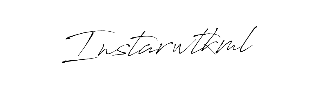 Also we have Instarwtkml name is the best signature style. Create professional handwritten signature collection using Antro_Vectra autograph style. Instarwtkml signature style 6 images and pictures png