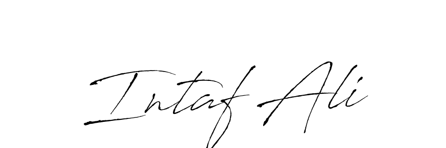 This is the best signature style for the Intaf Ali name. Also you like these signature font (Antro_Vectra). Mix name signature. Intaf Ali signature style 6 images and pictures png