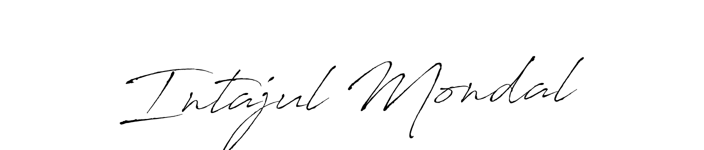 Here are the top 10 professional signature styles for the name Intajul Mondal. These are the best autograph styles you can use for your name. Intajul Mondal signature style 6 images and pictures png