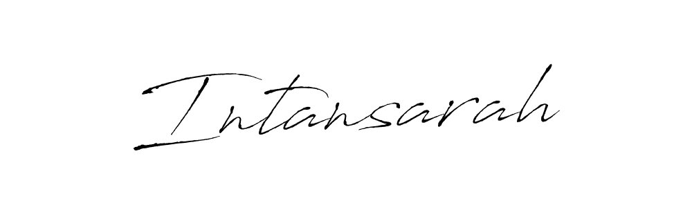 Make a short Intansarah signature style. Manage your documents anywhere anytime using Antro_Vectra. Create and add eSignatures, submit forms, share and send files easily. Intansarah signature style 6 images and pictures png